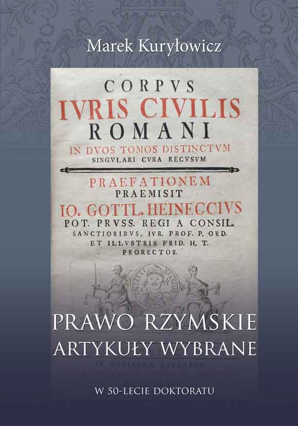 Prawo rzymskie. Artykuły wybrane