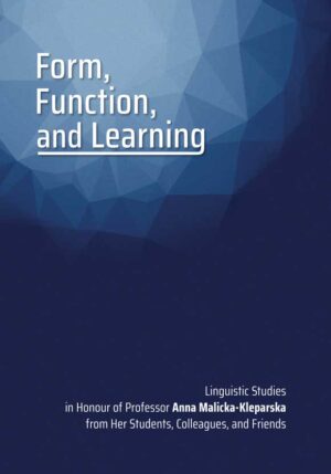 form-function-and-learning